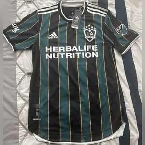 NWT Authentic LA Galaxy Julian Araujo adidas 2021/22 Away Jersey - Size S
